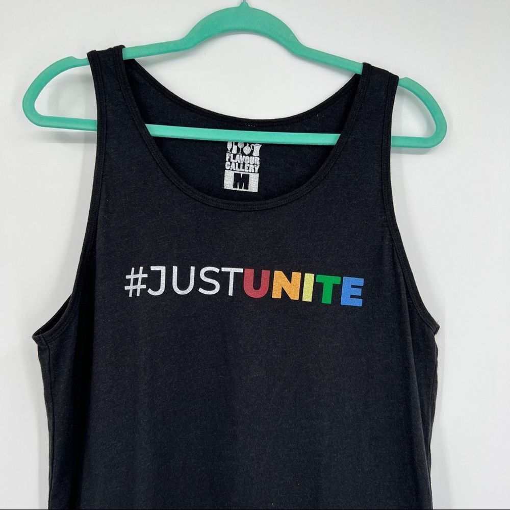 LA! PRIDE Flavour Gallery #JustUnite Equality Love Scoopneck Tank Top Women's